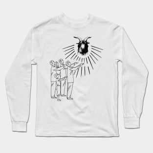 Praise Baphomet! Long Sleeve T-Shirt